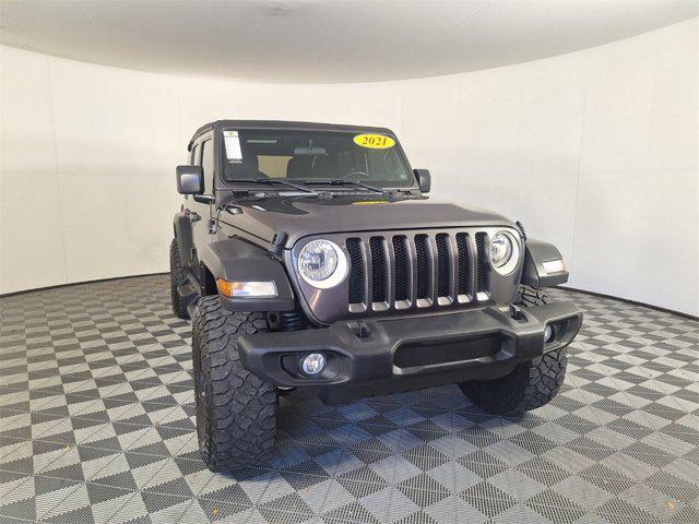 used 2021 Jeep Wrangler Unlimited car, priced at $28,029