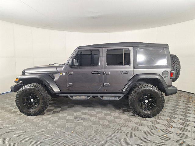 used 2021 Jeep Wrangler Unlimited car, priced at $28,029