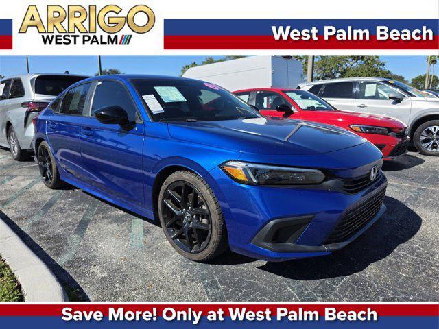 used 2022 Honda Civic car, priced at $17,782