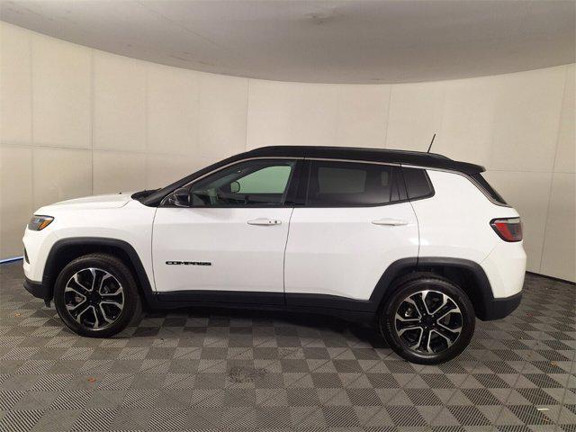 used 2023 Jeep Compass car, priced at $26,500