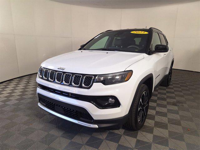 used 2023 Jeep Compass car, priced at $26,500