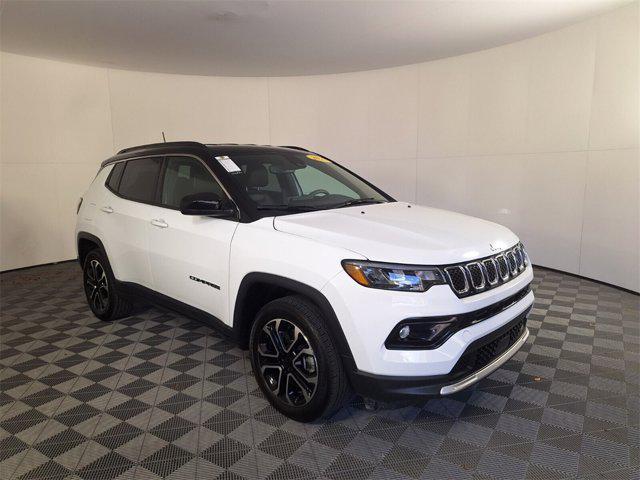 used 2023 Jeep Compass car, priced at $26,500