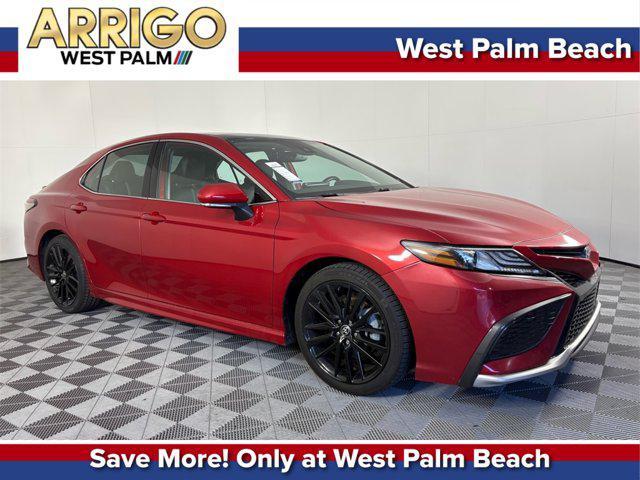 used 2021 Toyota Camry car, priced at $24,571