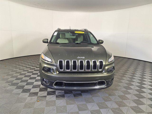 used 2018 Jeep Cherokee car, priced at $16,500