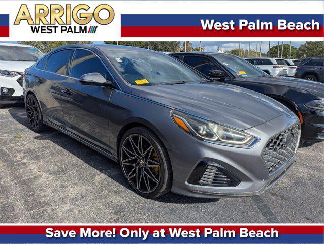 used 2018 Hyundai Sonata car, priced at $10,355
