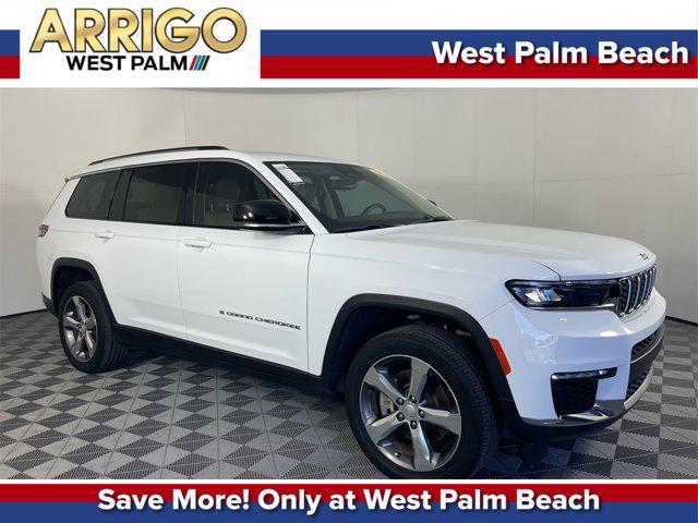 used 2022 Jeep Grand Cherokee L car, priced at $29,179