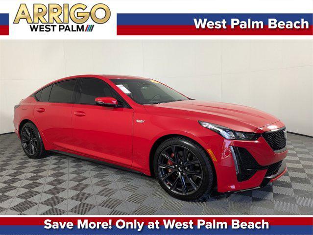 used 2024 Cadillac CT5-V car, priced at $59,621