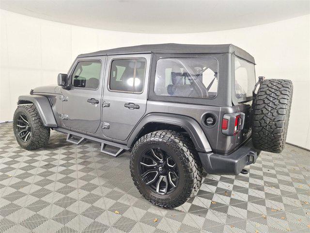 used 2022 Jeep Wrangler Unlimited car, priced at $27,045