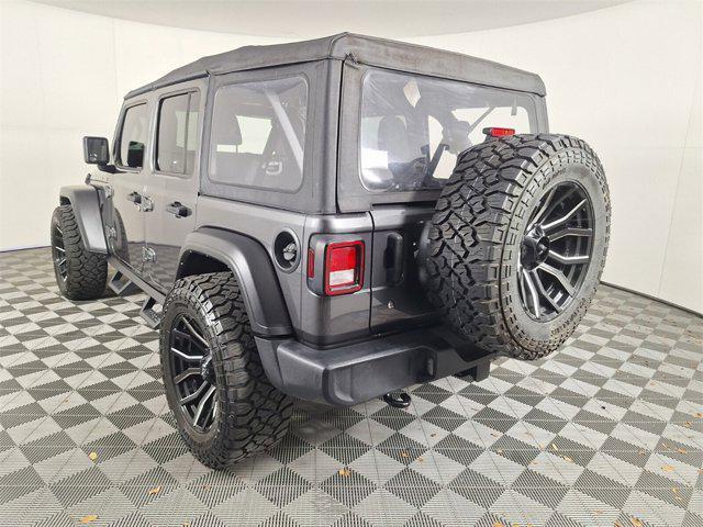 used 2022 Jeep Wrangler Unlimited car, priced at $27,045