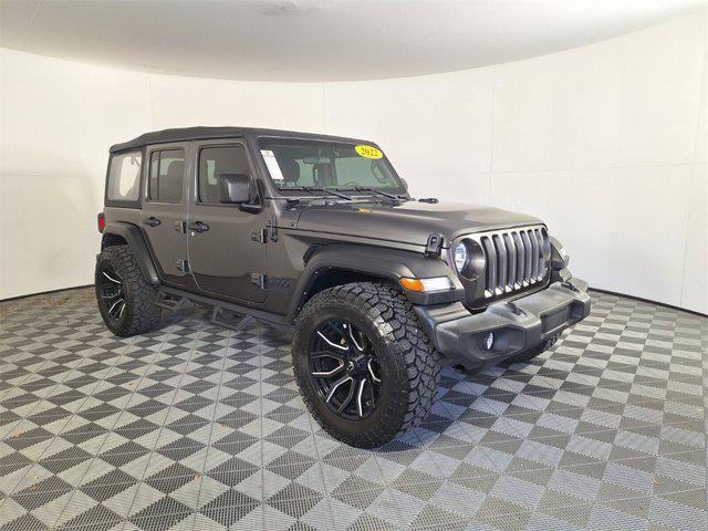 used 2022 Jeep Wrangler Unlimited car, priced at $27,045