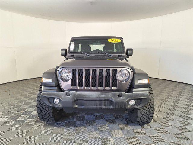 used 2022 Jeep Wrangler Unlimited car, priced at $27,045