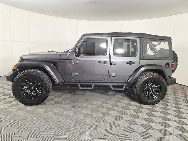 used 2022 Jeep Wrangler Unlimited car, priced at $27,045