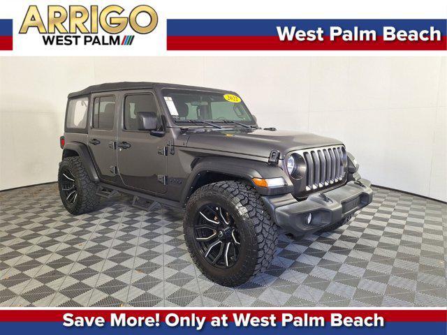 used 2022 Jeep Wrangler Unlimited car, priced at $27,545