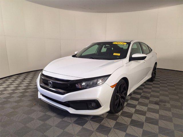 used 2019 Honda Civic car, priced at $17,697