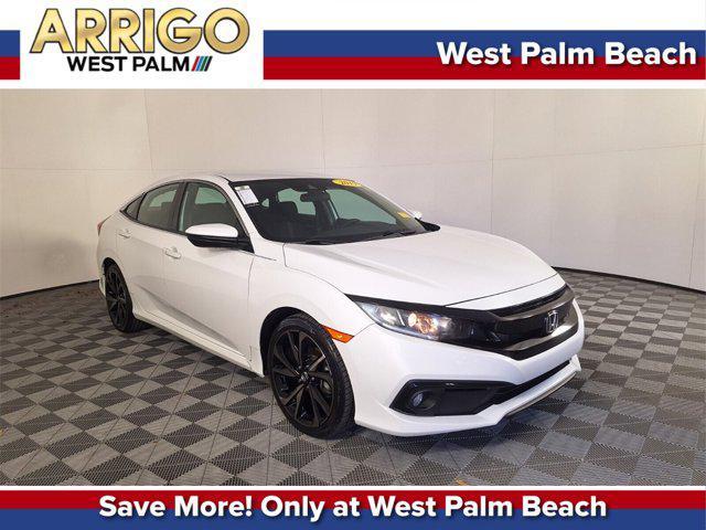 used 2019 Honda Civic car, priced at $17,697