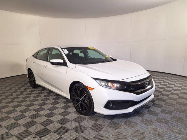 used 2019 Honda Civic car, priced at $17,697