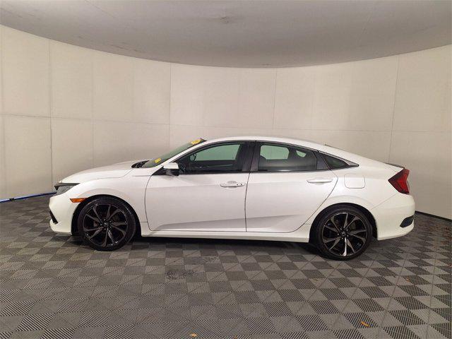 used 2019 Honda Civic car, priced at $17,697