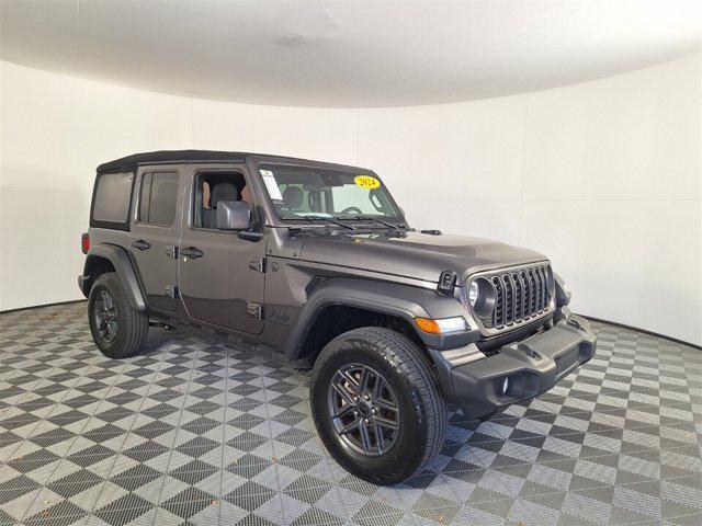 used 2024 Jeep Wrangler car, priced at $34,949