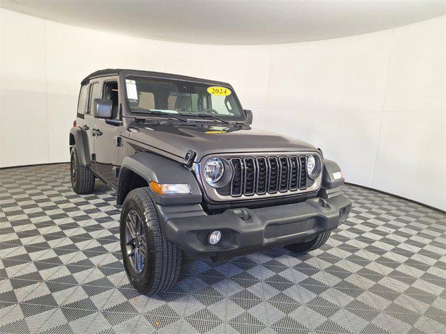 used 2024 Jeep Wrangler car, priced at $34,949