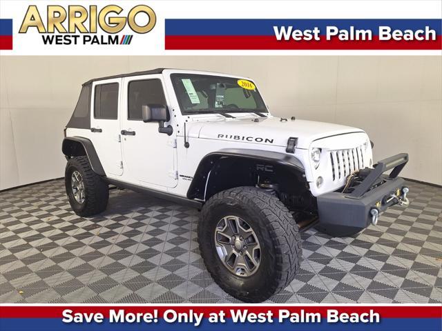 used 2016 Jeep Wrangler Unlimited car, priced at $27,990