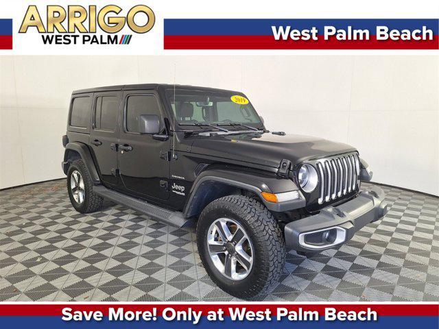 used 2019 Jeep Wrangler Unlimited car, priced at $21,572