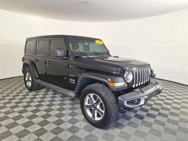 used 2019 Jeep Wrangler Unlimited car, priced at $21,572