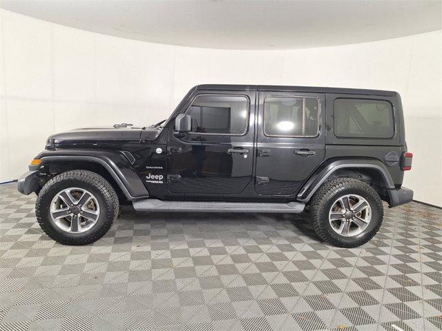 used 2019 Jeep Wrangler Unlimited car, priced at $21,572