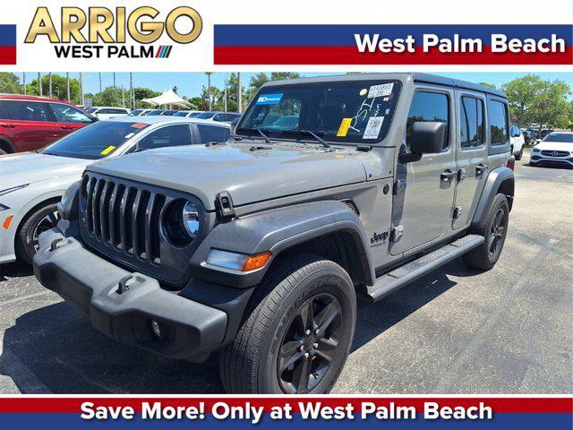 used 2020 Jeep Wrangler Unlimited car, priced at $29,420