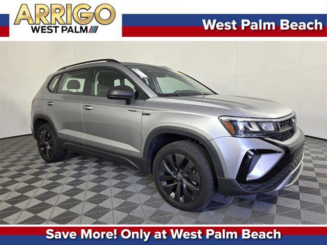 used 2023 Volkswagen Taos car, priced at $19,561