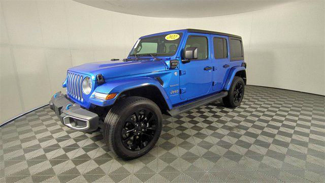 used 2022 Jeep Wrangler Unlimited 4xe car, priced at $35,000