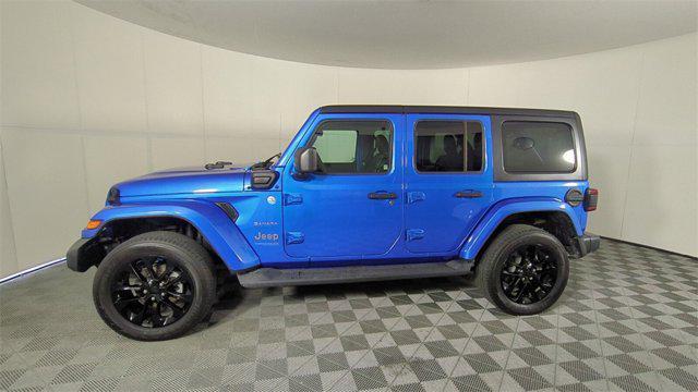 used 2022 Jeep Wrangler Unlimited 4xe car, priced at $35,000