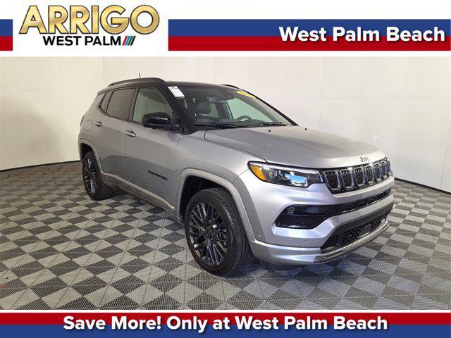 used 2023 Jeep Compass car, priced at $25,525