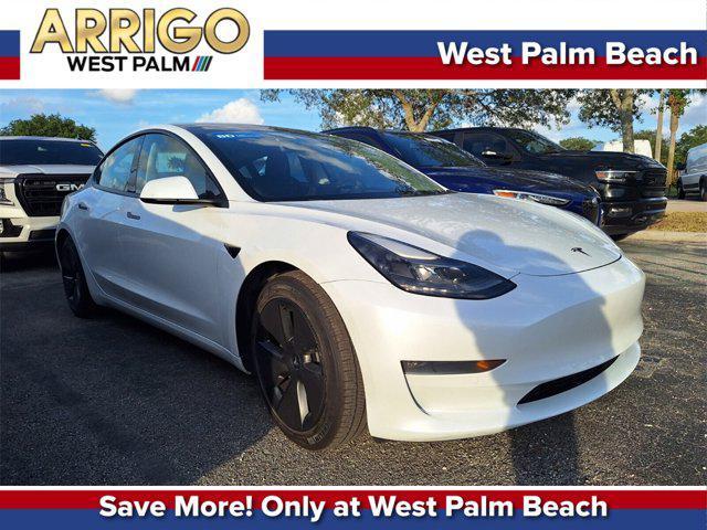 used 2021 Tesla Model 3 car, priced at $25,000