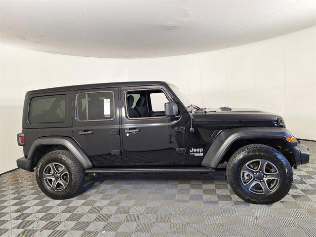 used 2021 Jeep Wrangler Unlimited car, priced at $28,999