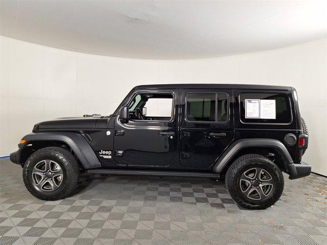 used 2021 Jeep Wrangler Unlimited car, priced at $28,999