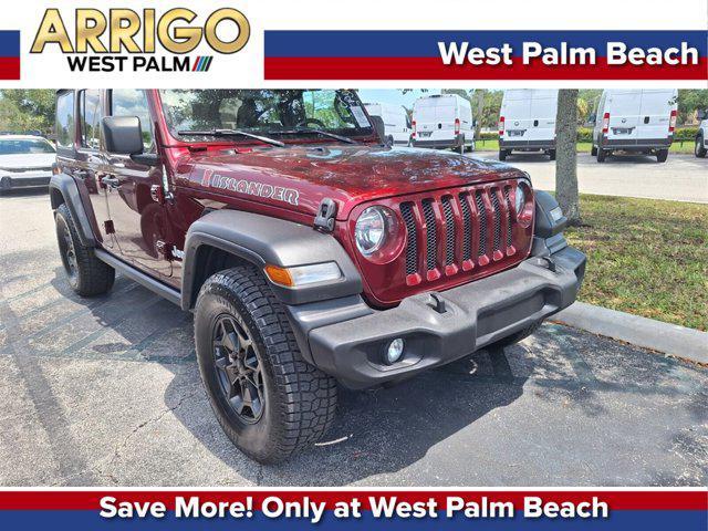 used 2021 Jeep Wrangler Unlimited car, priced at $32,800