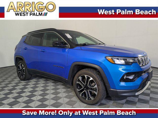 used 2023 Jeep Compass car, priced at $22,225