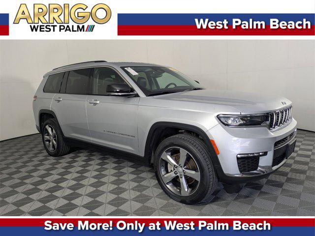 used 2021 Jeep Grand Cherokee L car, priced at $27,239