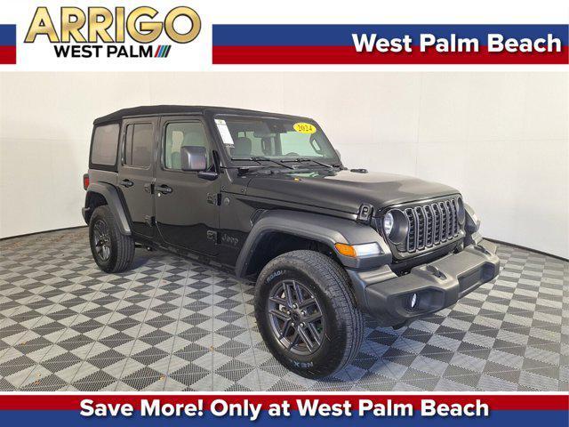 used 2024 Jeep Wrangler car, priced at $34,920