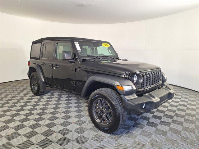 used 2024 Jeep Wrangler car, priced at $33,400