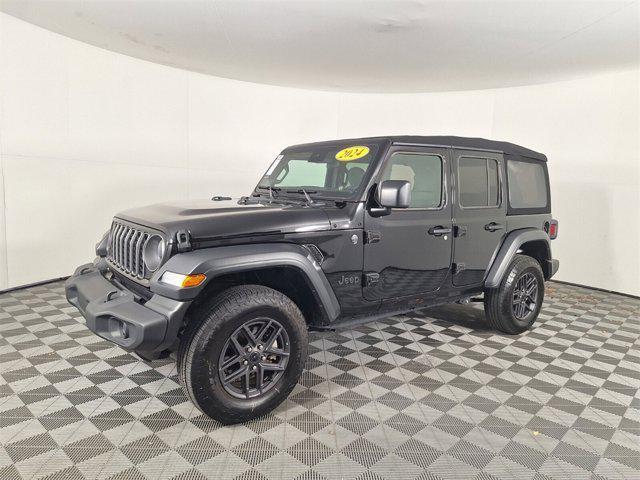 used 2024 Jeep Wrangler car, priced at $33,400