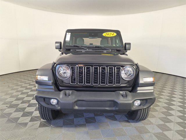 used 2024 Jeep Wrangler car, priced at $33,400