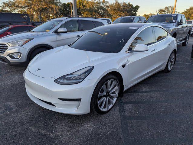 used 2018 Tesla Model 3 car, priced at $17,000
