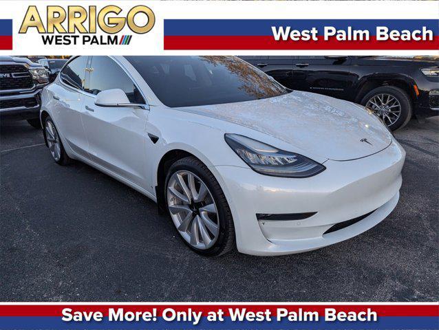 used 2018 Tesla Model 3 car, priced at $17,000