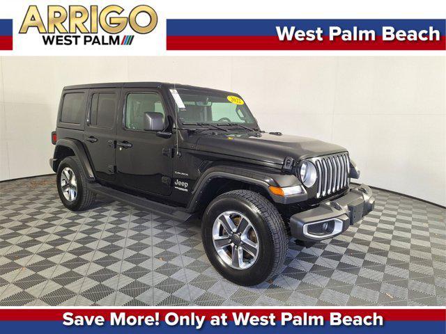 used 2022 Jeep Wrangler Unlimited car, priced at $31,720