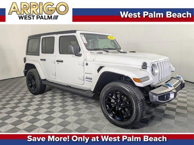 used 2022 Jeep Wrangler Unlimited 4xe car, priced at $32,302