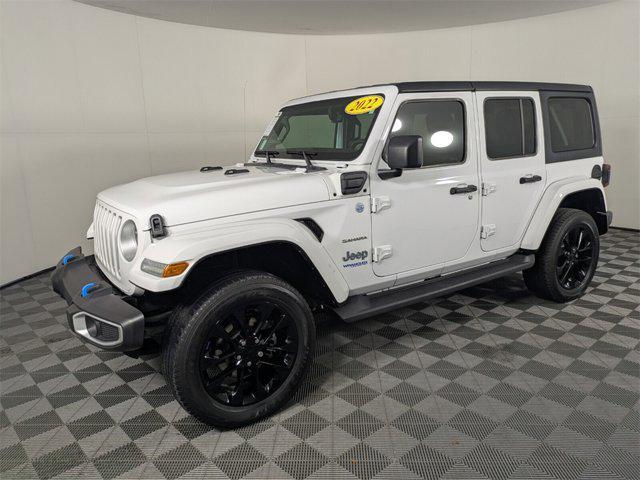 used 2022 Jeep Wrangler Unlimited 4xe car, priced at $31,802