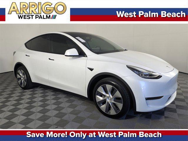 used 2021 Tesla Model Y car, priced at $27,750