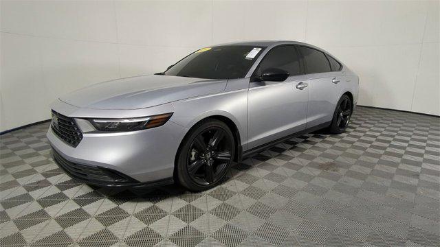 used 2024 Honda Accord Hybrid car, priced at $25,576
