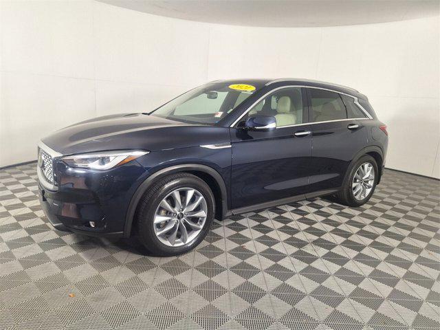 used 2021 INFINITI QX50 car, priced at $27,089